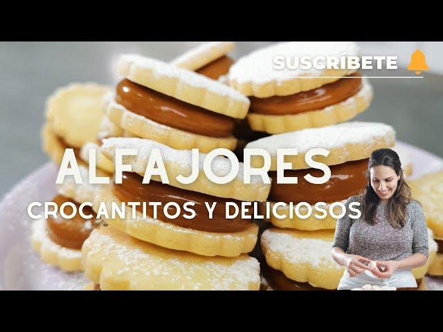 ¡ALFAJORES! ¡Crocantitos, deliciosos y súper fáciles! TODOS MIS TIPS! - Sandra Jarufe - Pastelería