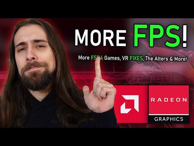 AMD Adrenalin 25.6.2 Drivers | New FSR4 Games, VR FIXES, New Games & More!