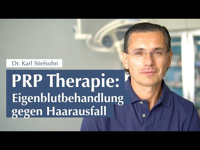 PRP Therapie: Eigenblutbehandlung gegen Haarausfall