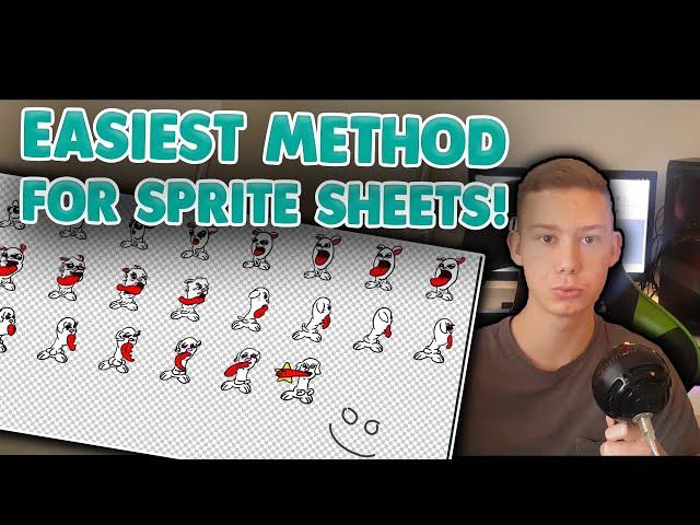 HOW TO MAKE SPRITE SHEETS FOR UNITY - FASTEST METHOD!