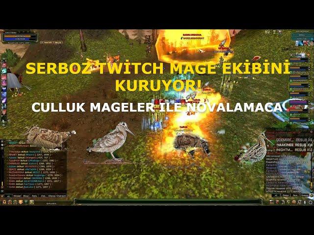 Serboz Zero'da Twitch Mage Ekibini Kuruyor l Culluklardan Bir Ses "Bitişik Durun" l Knight Online