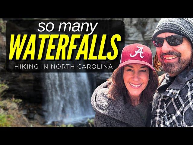 Exploring the Best Waterfalls in NC While RVing!