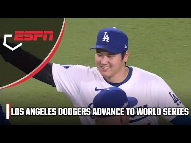 THE LOS ANGELES DODGERS ADVANCE TO THE 2024 WORLD SERIES ️ | ESPN MLB