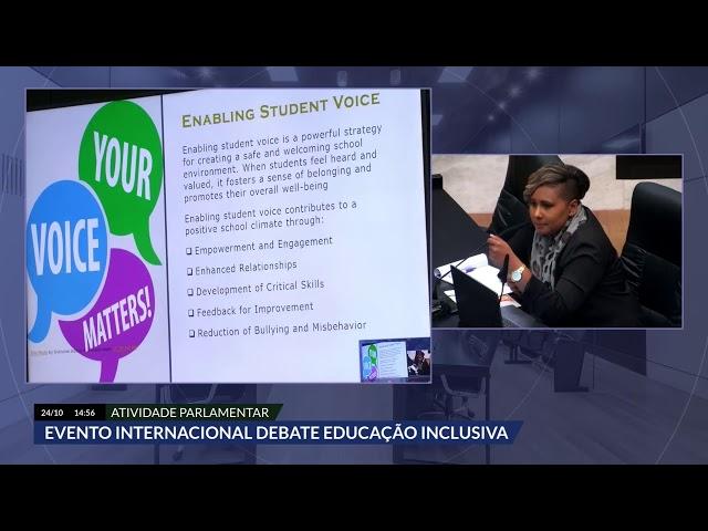 Evento Internacional - Debate: Educação Inclusiva