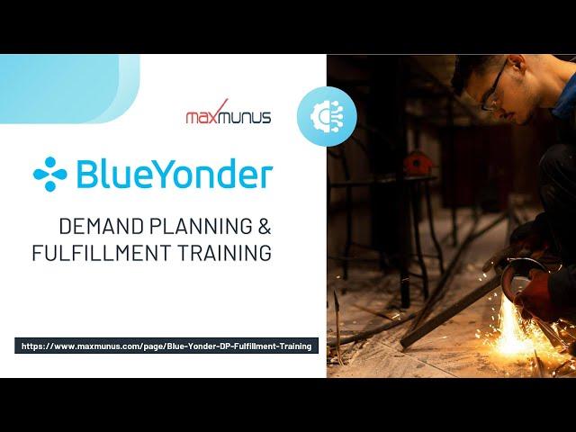 Blue Yonder DP Fulfillment Training – Online Training (Course & Certification Tips)