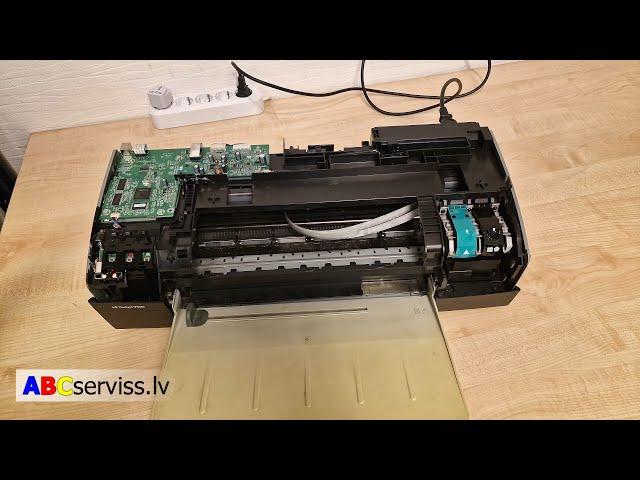 HP DeskJet 9800 Labojam A3 Tintes Printeri - un Tintes kārtridžu uzpilde - ABCserviss.lv