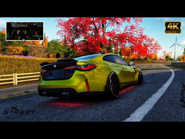 CarX Street I redesigned My BMW M4 G82 to Competition (4K) Max Graphics