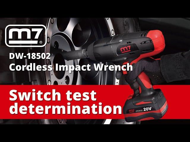 How to Diagnose a Faulty Power Tool Switch Set -Cordless Impact Wrench DW-18502