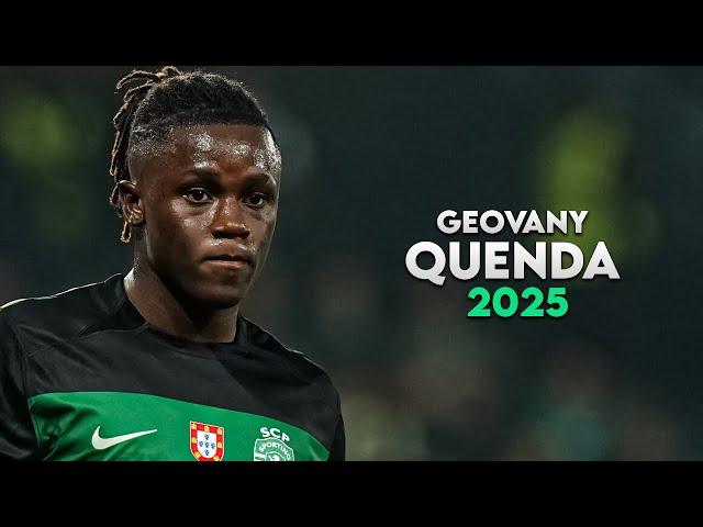 Geovany Quenda 2025 - Crazy Skills, Assists & Goals - Sporting | HD