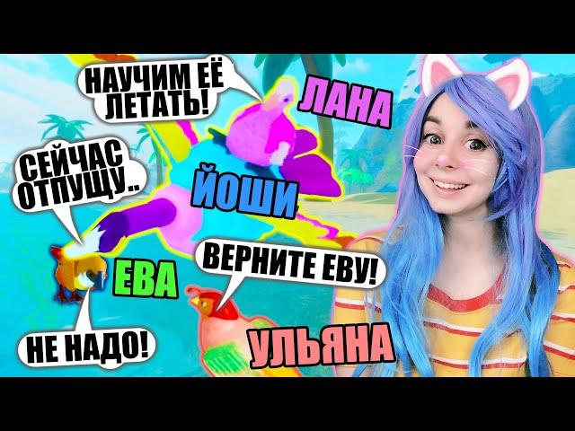 УЧИМСЯ ЛЕТАТЬ В СИМУЛЯТОРЕ ПТИЦ! Roblox Feather Family