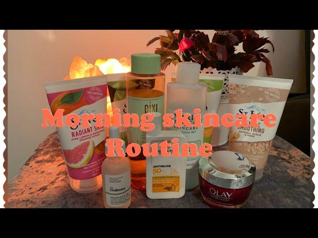 Meri simple morning skincare routine/very easy steps for beginners/UK.