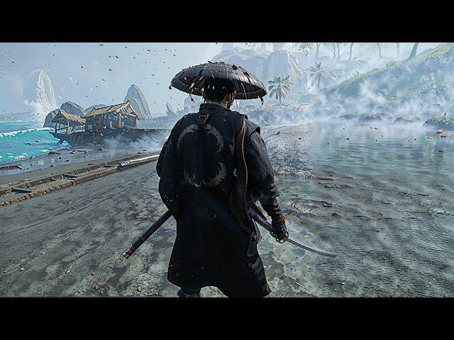 Ghost of Tsushima - The Samurai Sword Master Brutal Combat