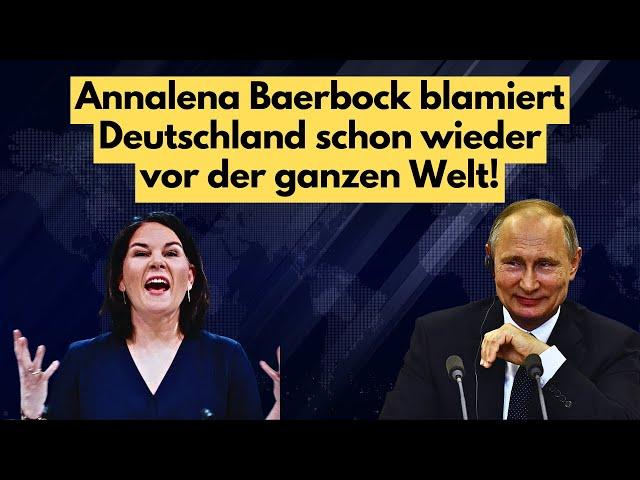 Baerbock blamiert Deutschland erneut! Putins Reaktion spricht Bände!