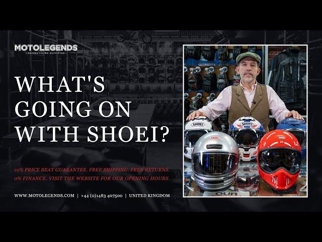 What's going on with Shoei?