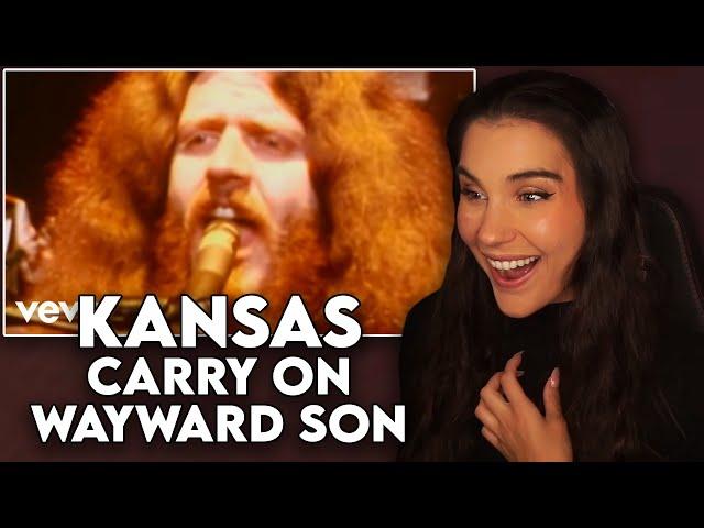 TOOK MY BREATH AWAY! First Time Reaction to Kansas- "Carry on Wayward Son"