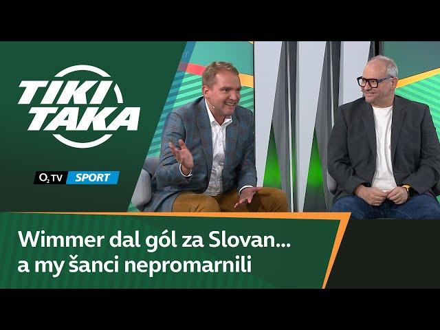 TIKI-TAKA: Wimmer dal gól za Slovan... a my šanci nepromarnili