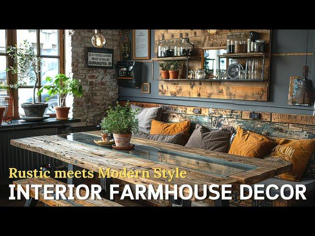 Modern Farmhouse Decor: Blending Rustic Charm with Modern Elegance