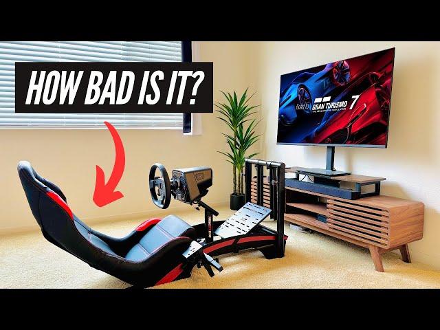 This F1 Sim Racing Cockpit is $360! Too Cheap? Let's Find Out!