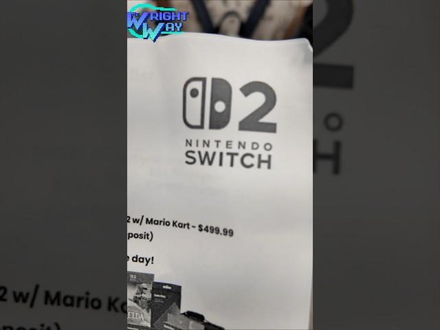 Preordering the Switch 2 at GameStop was….