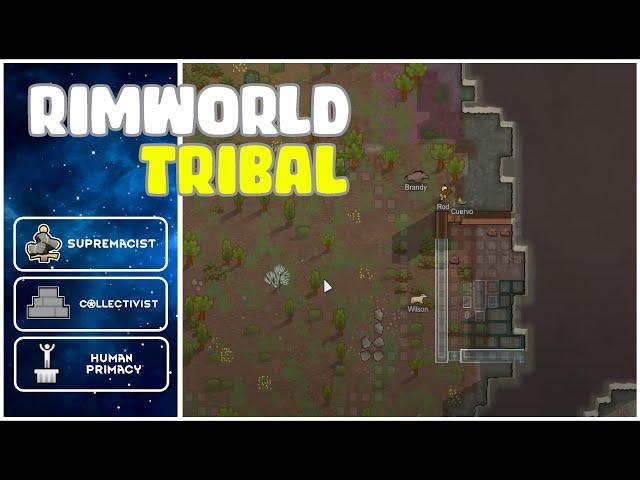 Rimworld Biotech | 500% Difficulty | Tribal Playthrough! - Part 1