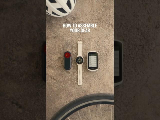 Attaching our biking gear is as easy as … riding a bike | Garmin