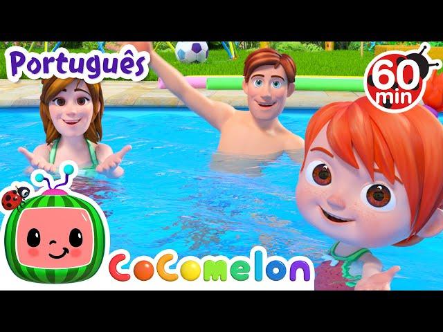 CoComelon em Português | Pulamos na Água | Músicas Infantis | Compilação de Desenhos Animados