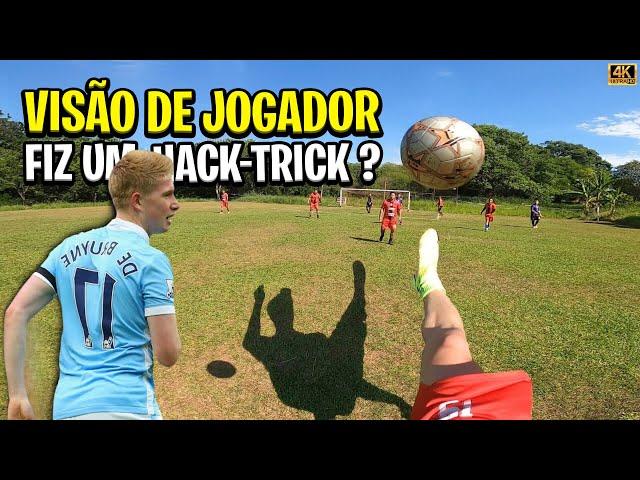 VISÃO DE UM JOGADOR DE FUTEBOL, JOGUEI DE MEIO CAMPO IGUAL O KEVIN DE BRUYNE DO MANCHESTER CITY