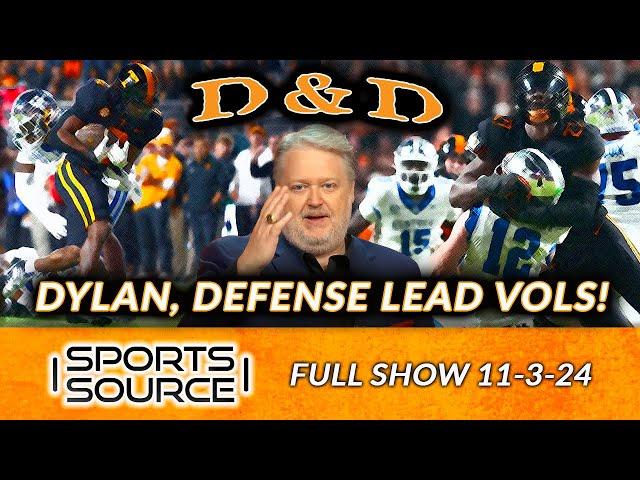 DYLAN SAMPSON & DEFENSE LEAD TENNESSEE PAST KENTUCKY - THE SPORTS SOURCE FULL SHOW (11-3-24)