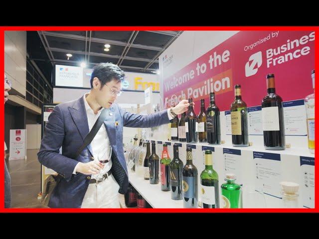 Hong Kong ProWine Tour 这么多酒！怎样选出好酒？！万里挑一！好难啊！