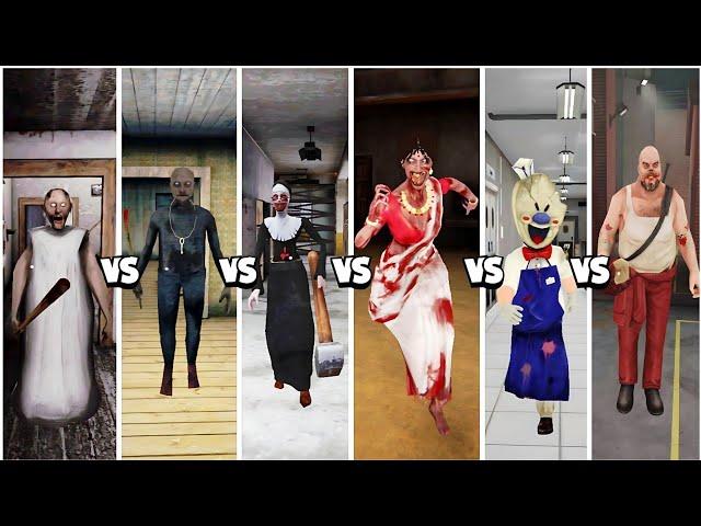 Granny vs All Horror Characters Who is Powerful ? Part 1