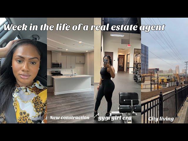 WEEK IN THE LIFE OF A REALTOR CHARLOTTE NC! GYM, TOURING NEW CONSTRUCTION, LUNCH DATES + MORE!