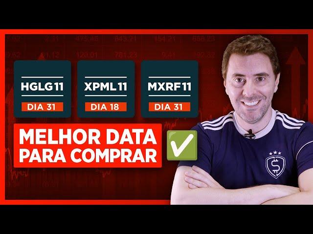 FUNDOS IMOBILIARIOS: qual o MELHOR DIA para comprar FIIs? | XPML11, HGLG11, MXRF11