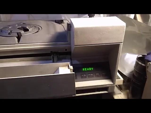 M4 DATA 9914 9 track tape drive loading