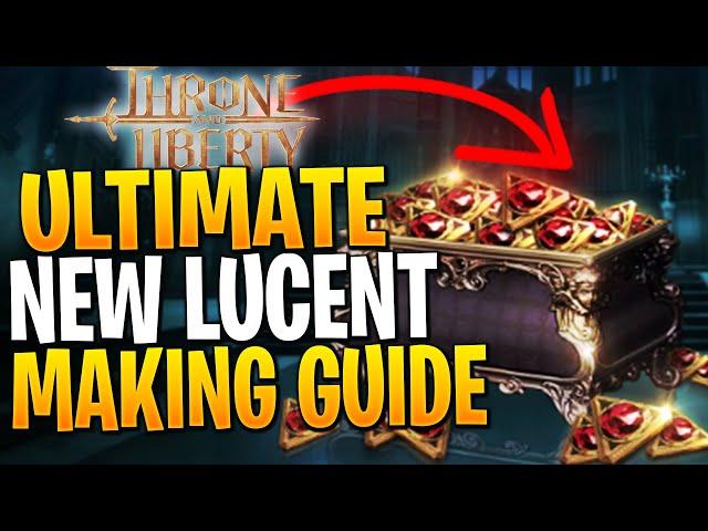 Make 10k LUCENT as a Casual Player! Throne and liberty Money Making Guide