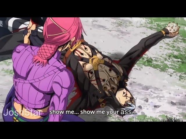 Diavolo/Doppio shows Risotto his THICC ass | JoJo Omni Man Hot Milk meme