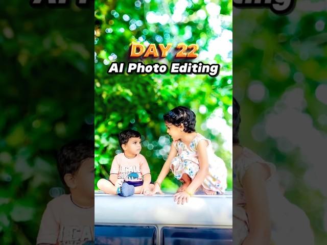 Day 22  AI Photo Editing Hypic App  | Watch Till End!#shorts #trending #edit #photoediting #edit