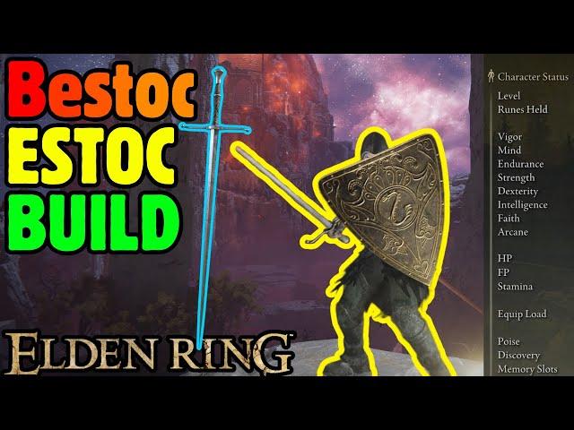 BESTOC ESTOC Thrusting Sword Build Guide - Elden Ring