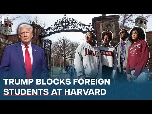 Trump Administration Bars Harvard University from Enrolling International Students | N18G