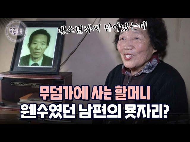 "제가 직접 지었어요." 남편 무덤가에 집을 짓고 사는 할머니의 사연｜다시보는 특종세상 462회