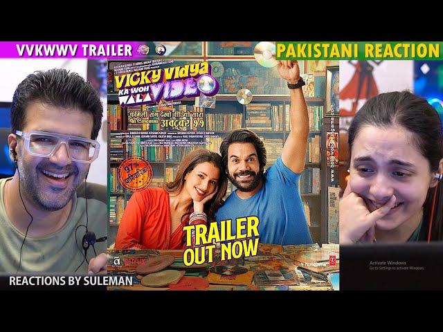 Pakistani Couple Reacts To Vicky Vidya Ka Woh Wala Video | Trailer | Rajkummar Rao | Tripti Dimri