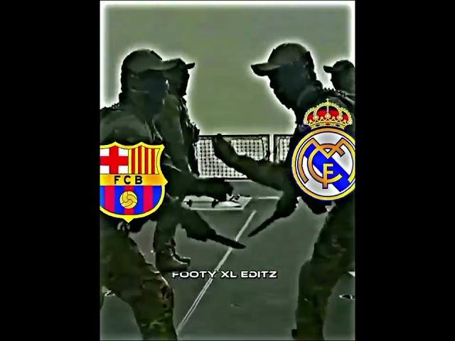 BARCA VS MADRID#shorts #football #4k