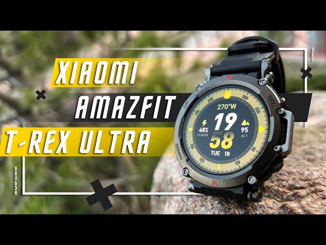 BEST TOP  SMART WATCH XIAOMI Amazfit T-Rex Ultra Smart Watch AMOLED GPS SALT IS NOT AFRAID