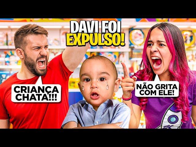 O DAVI FOI EXPULSO DA LOJA *deu briga