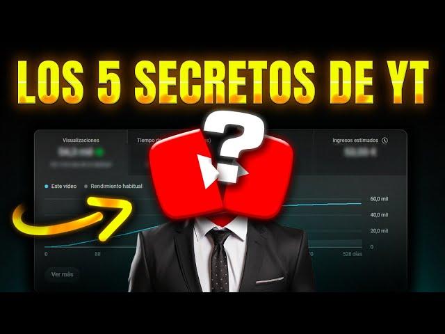 5 TRUCOS que USAN los YOUTUBERS en CRECIMIENTO