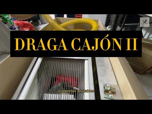 MIRA COMO EMPACAMOS LA DRAGA CAJÓN II (amigable 100% con el medio ambiente)  #mineriaresponsable