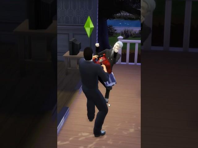 Michael Myers Versus Vlad Straud. #shorts #michaelmyers #sims4 #halloween