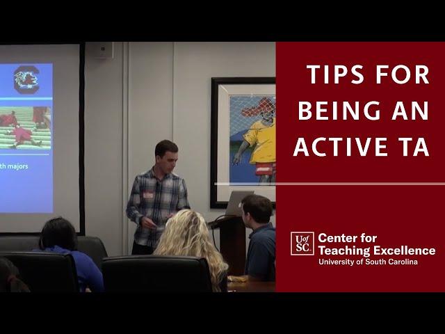 Tips for Being an Active TA