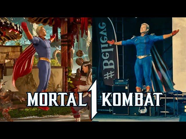 MK1 - All Homelander Signature Moves References