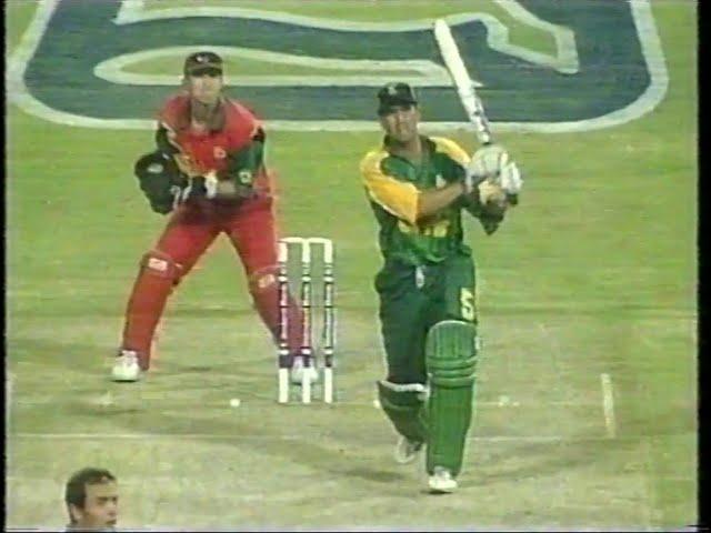 SOUTH AFRICA v ZIMBABWE ODI #1 JOHANNESBURG JANUARY 21 2000 ORIGINAL UK BROADCAST