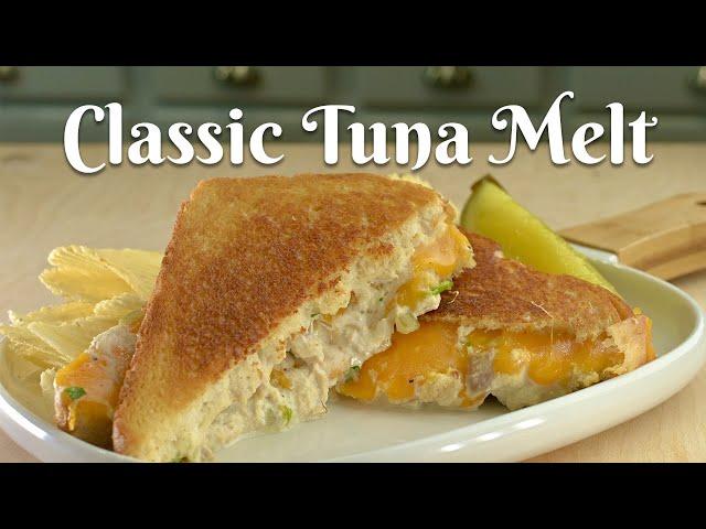 CLASSIC TUNA MELT: Easy, Delicious, & Satisfying/Simple Sandwich Perfect When Pressed for Time